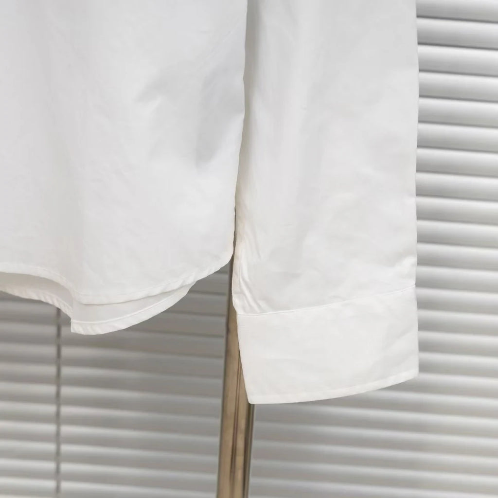 New embroidered long shirt