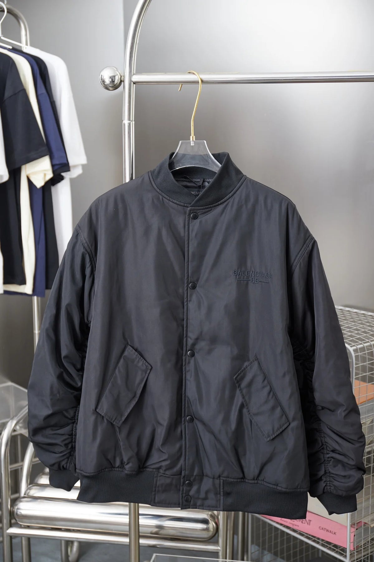 Embroidered baseball flying cotton jacket