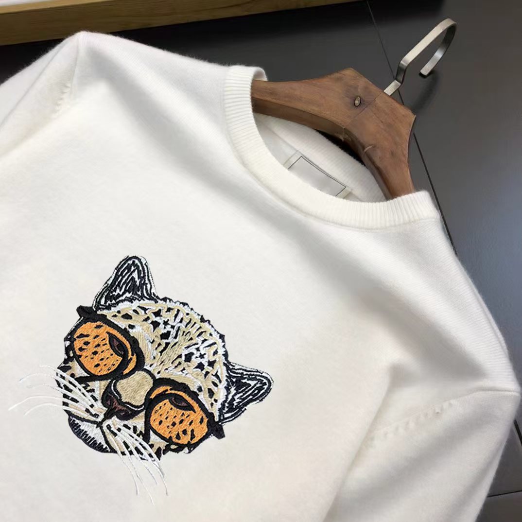 Hot selling embroidered sweater
