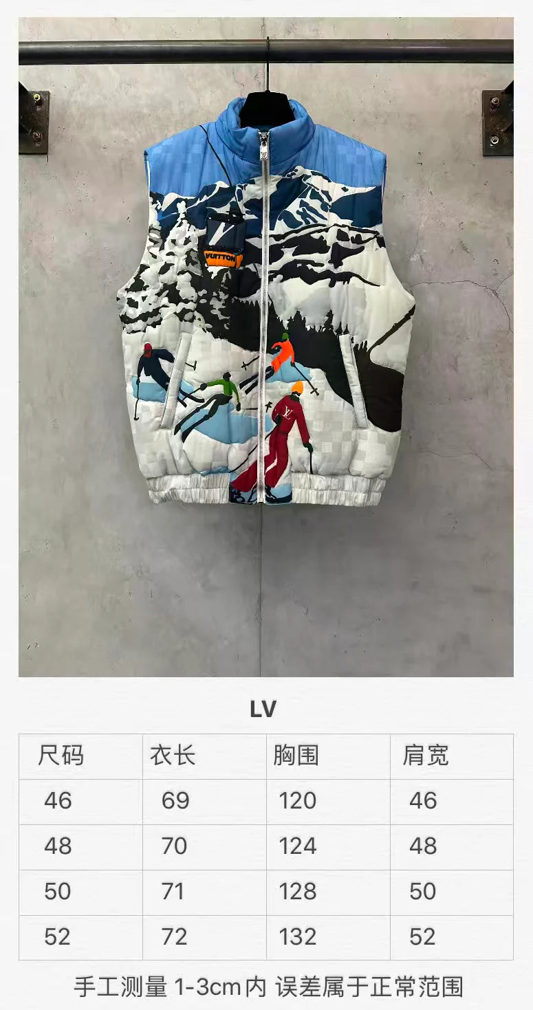 New sleeveless stitch vest jacket