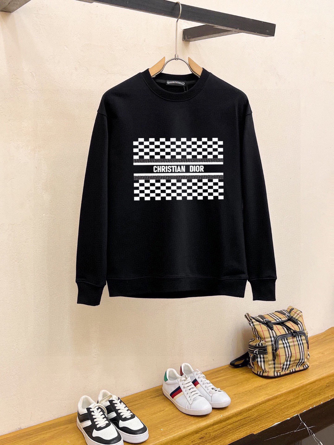 Early spring latest long sleeved round neck sweatshirt-10
