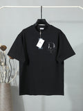 Chest letters 🪡 Embroidery+Simplified Letter Large Logo T-shirt at the Back