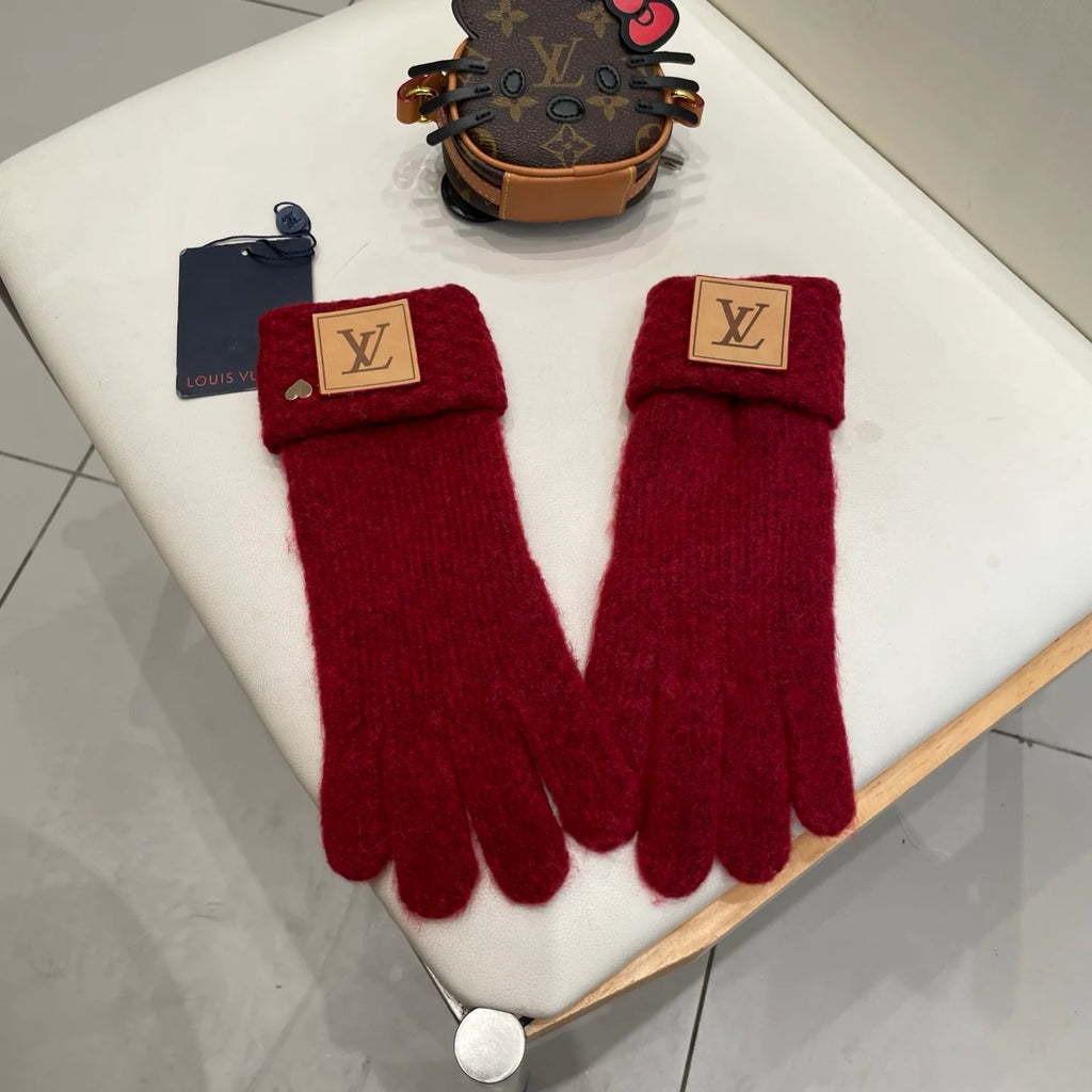 New autumn and winter wool knitted gloves 🧤