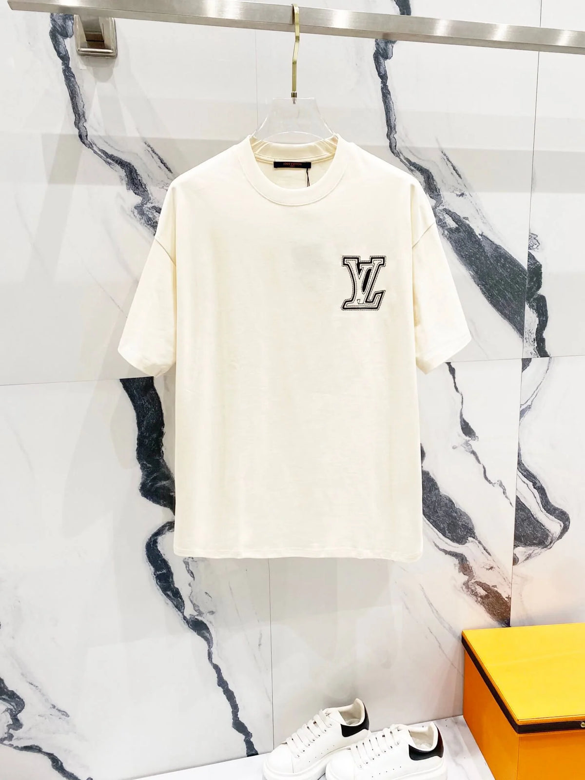 Classic Cutout Embroidered T-Shirt