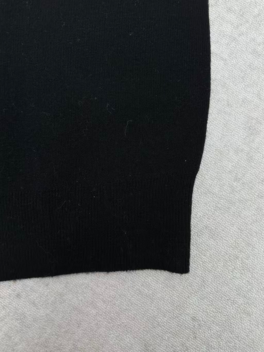 Embroidered jacquard sweater