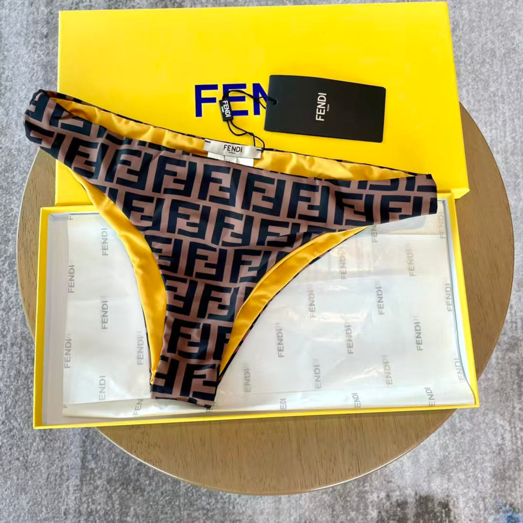 New letter split swimsuit