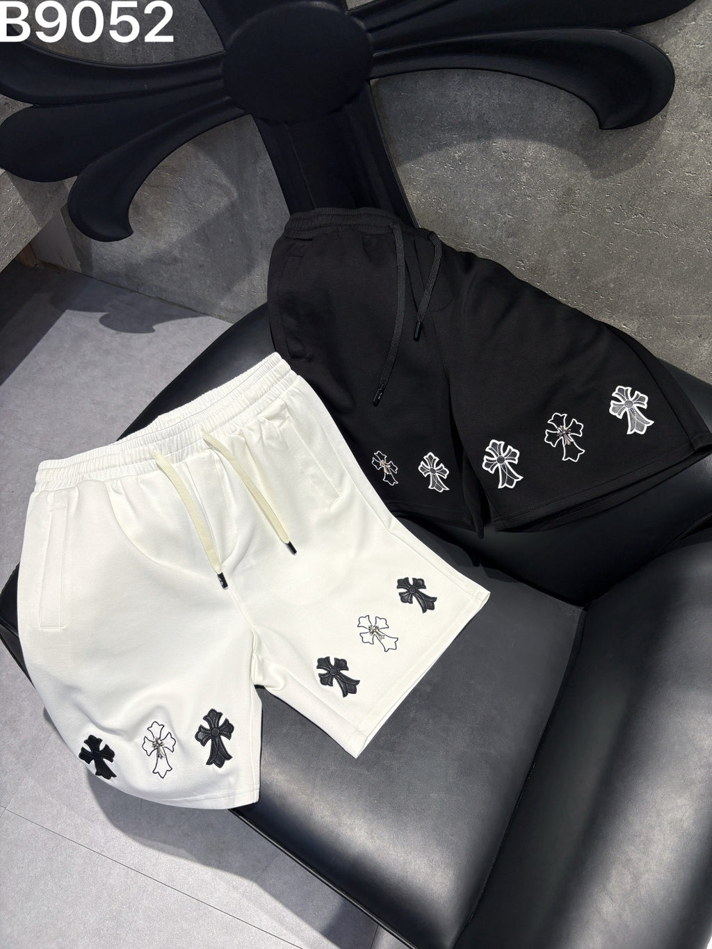 New Knitted Zhe Bian Shorts -1