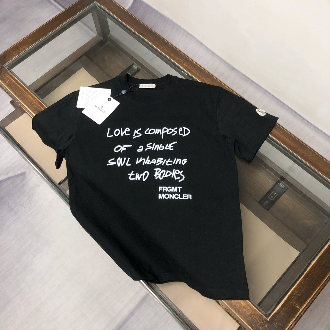 Double yarn pure cotton fabric T-shirt