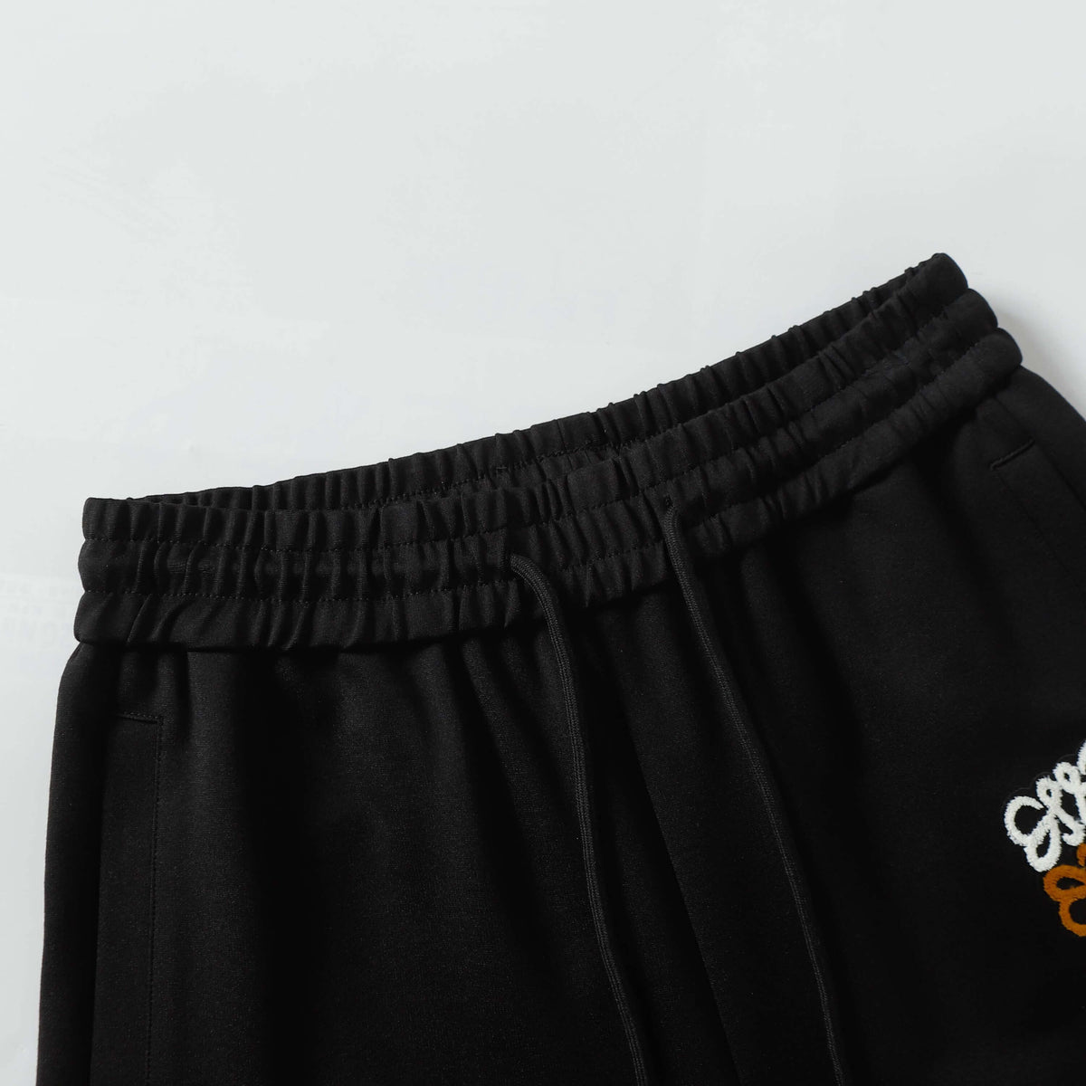 Two Tone Embroidered Shorts