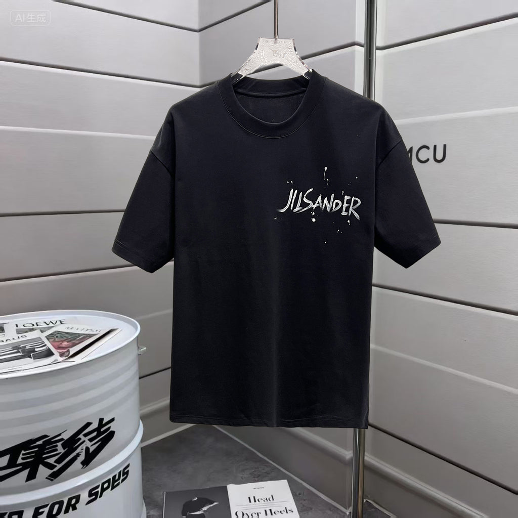 Loose hand drawn T-shirt -8