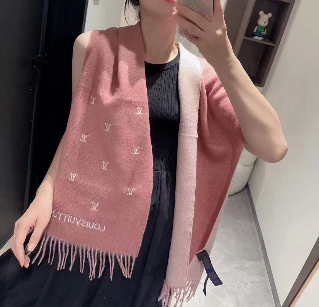 New double-sided scarf
