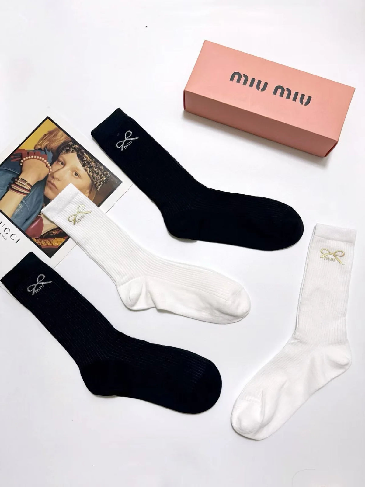 New letter tube socks