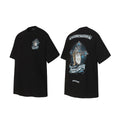 Letter printed short sleeved shirt