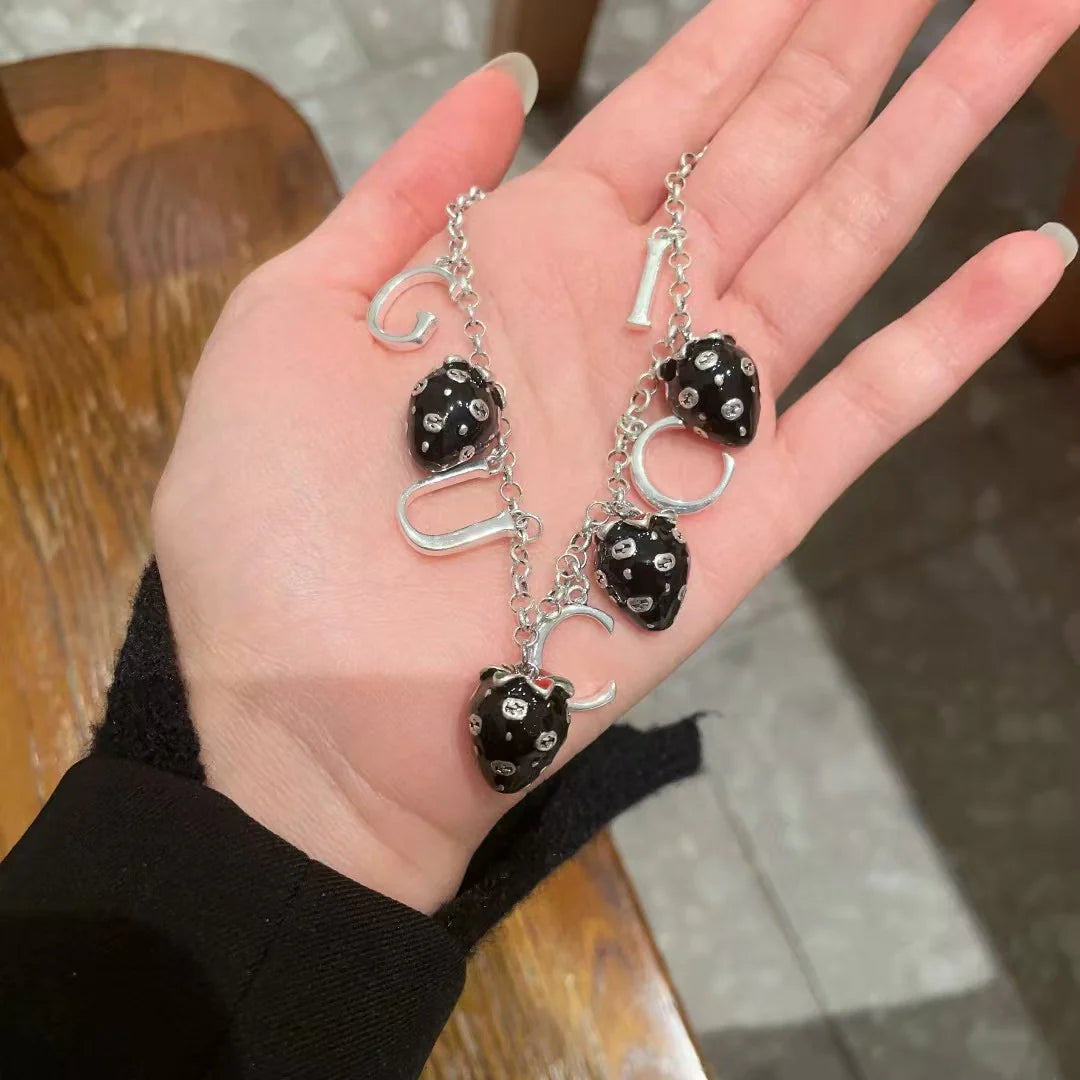 New Strawberry Necklace