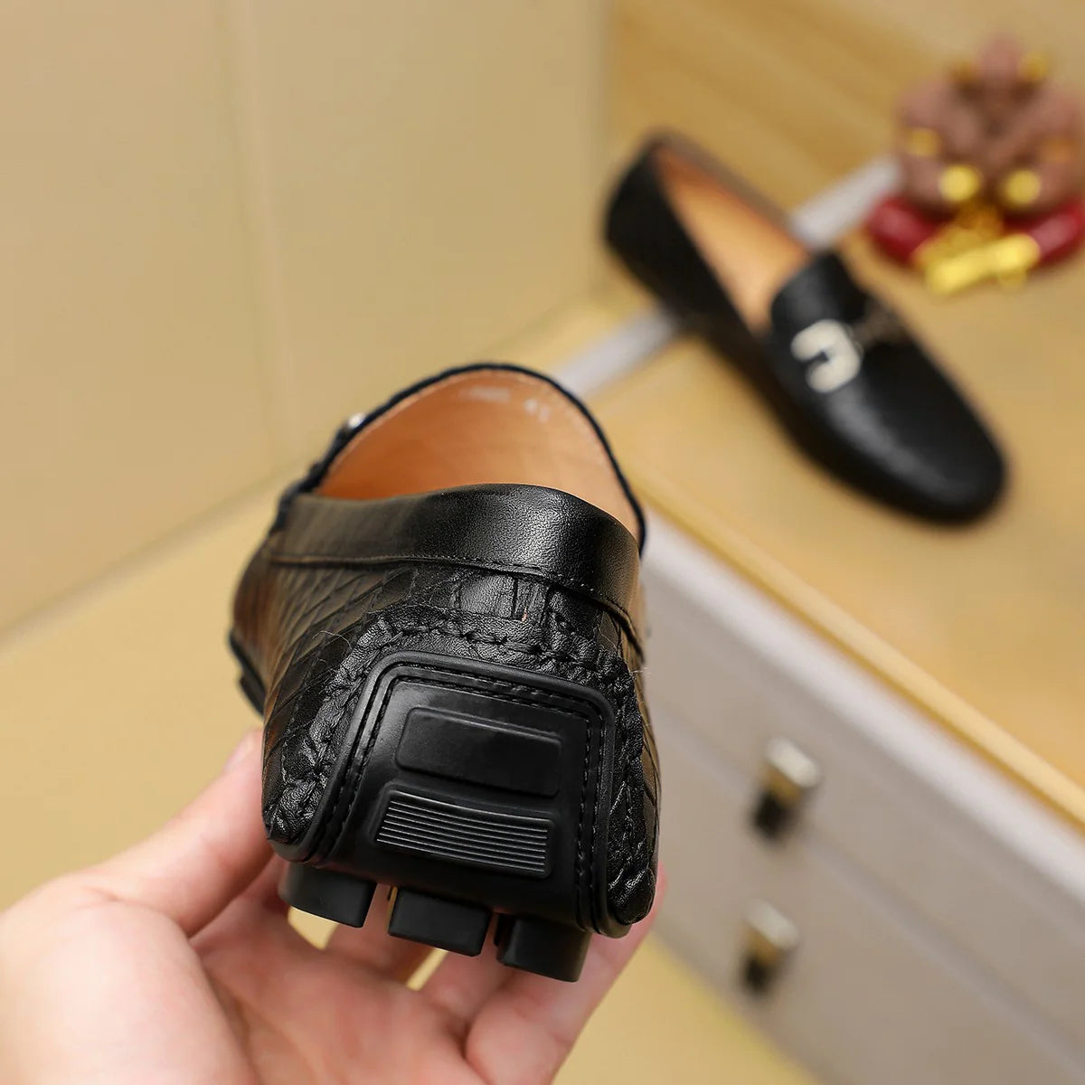 New men's bean shoes