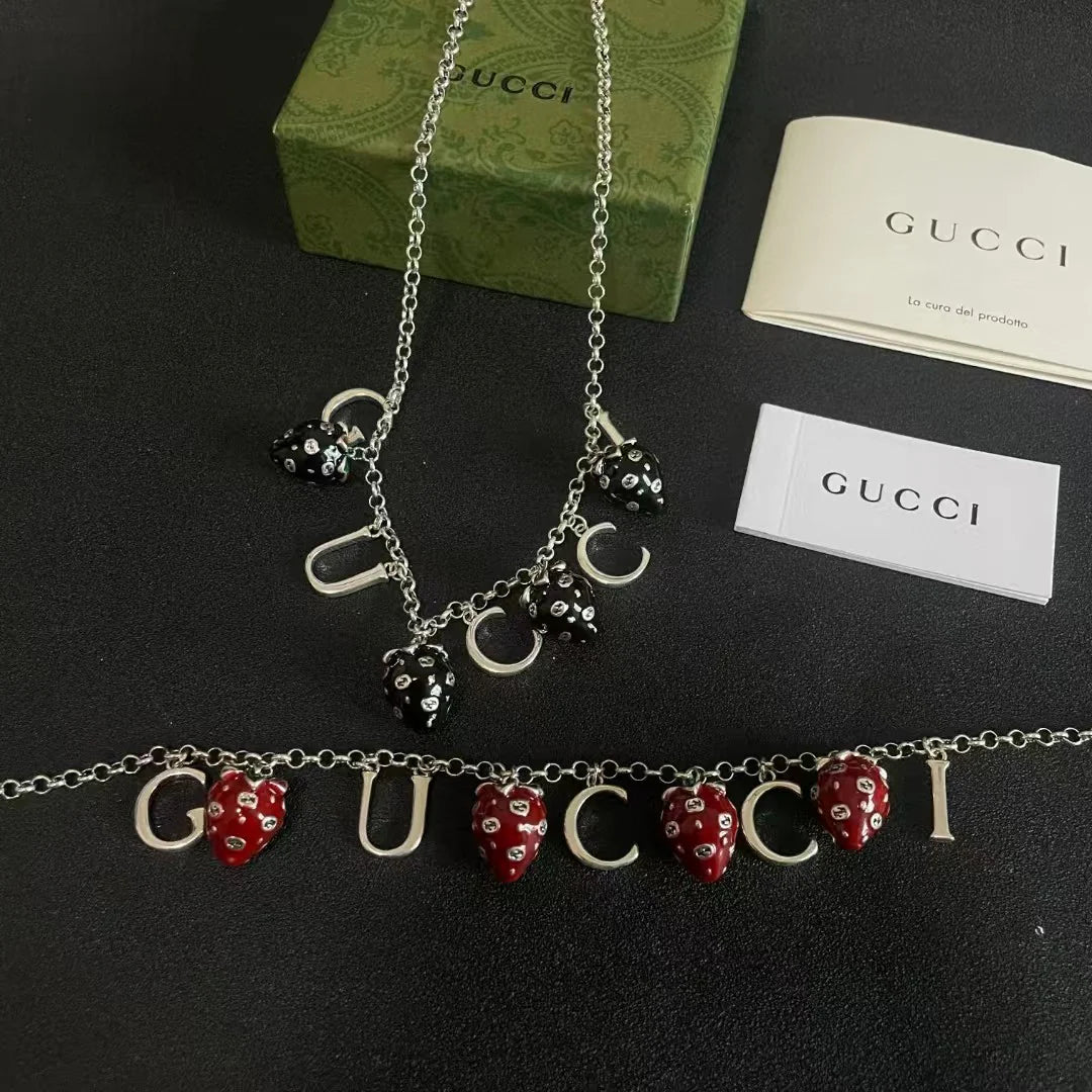 New Strawberry Necklace