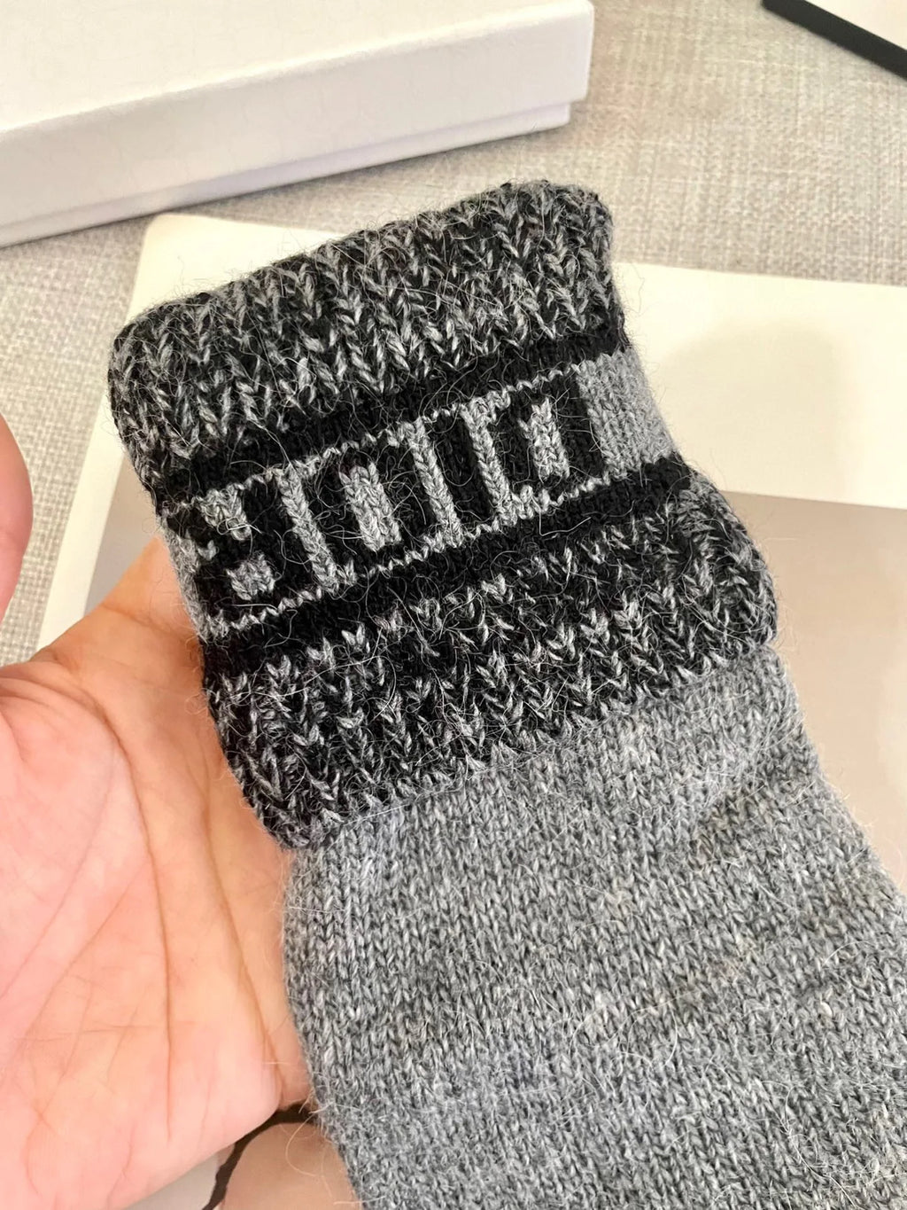Wool Knitted Gloves 🧤 Candy Solid Color Series