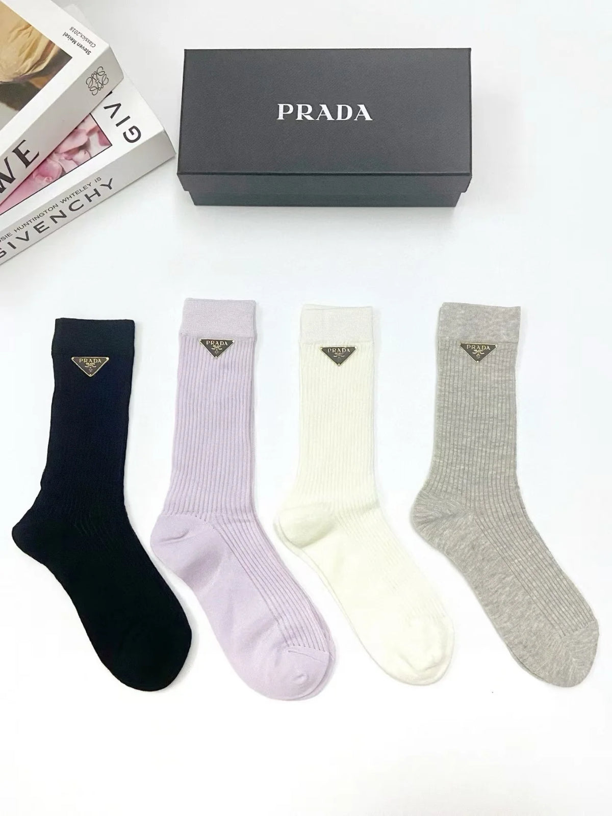 New classic letter boneless socks