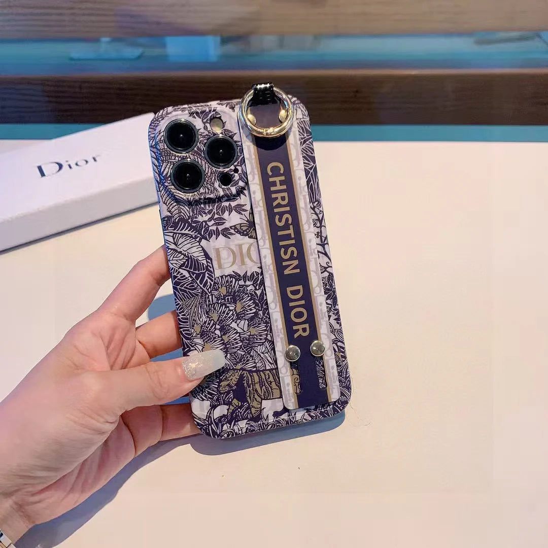 Wristband phone case