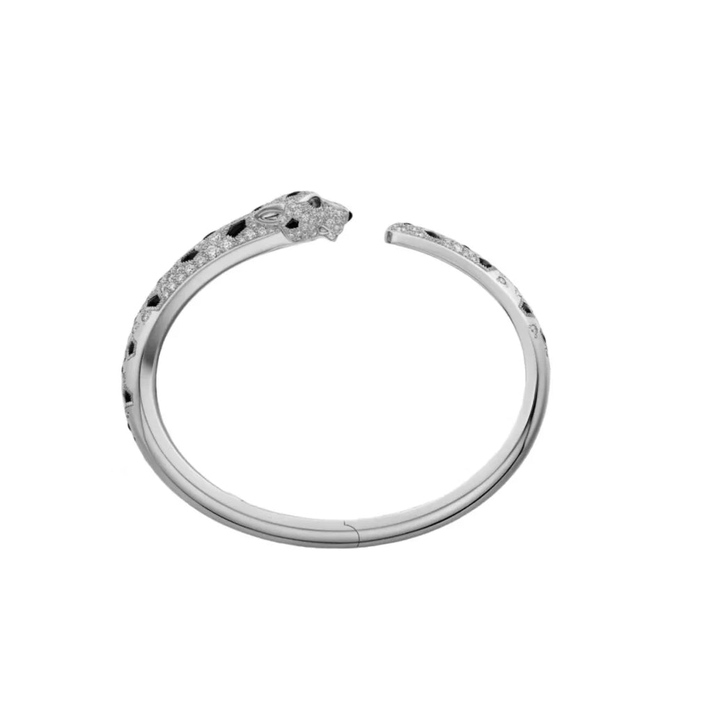 Spotted Leopard Open Bracelet