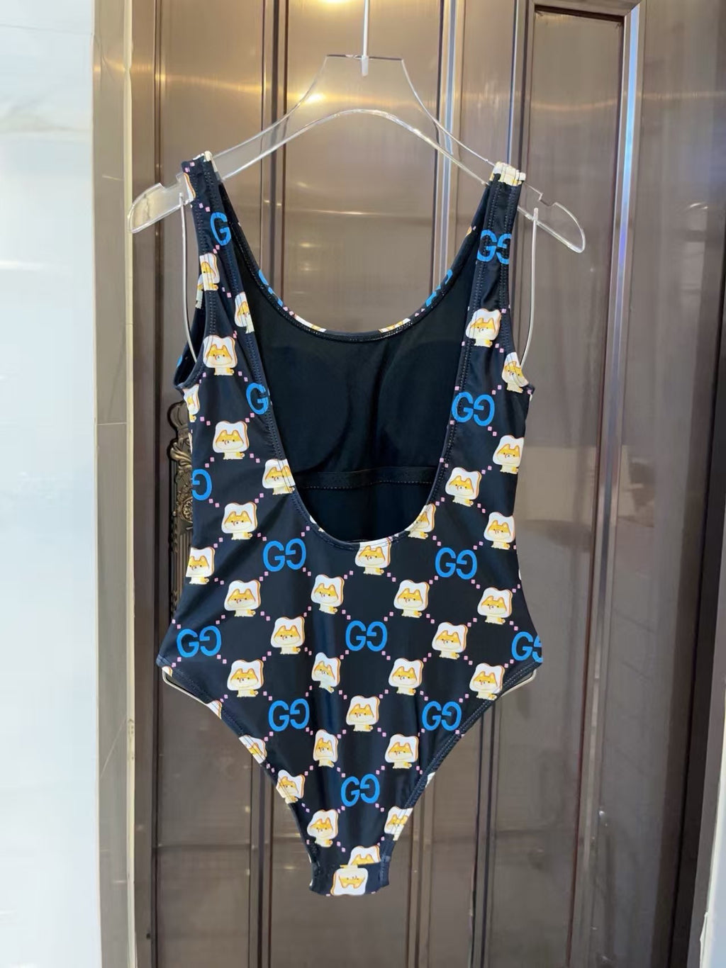 New one-piece printed swimsuit