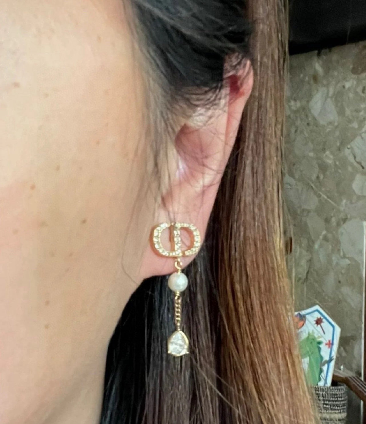 Retro earrings