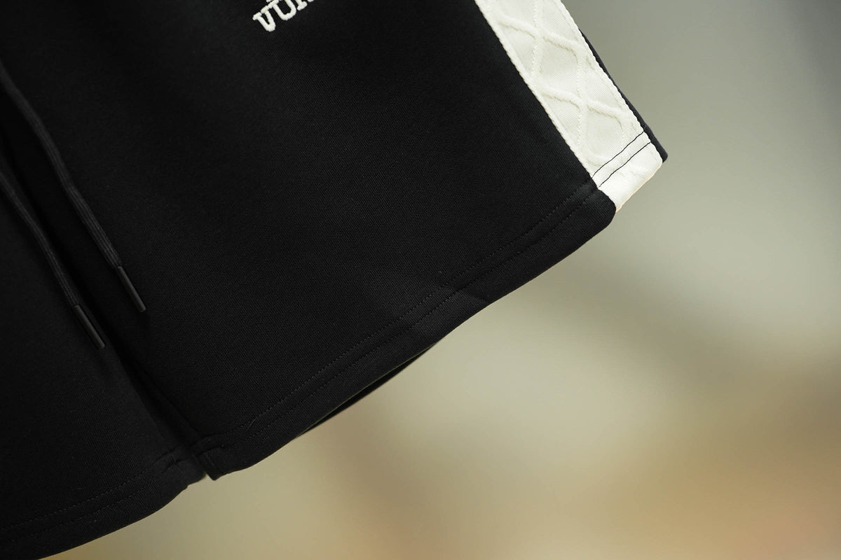 New side woven embroidered shorts