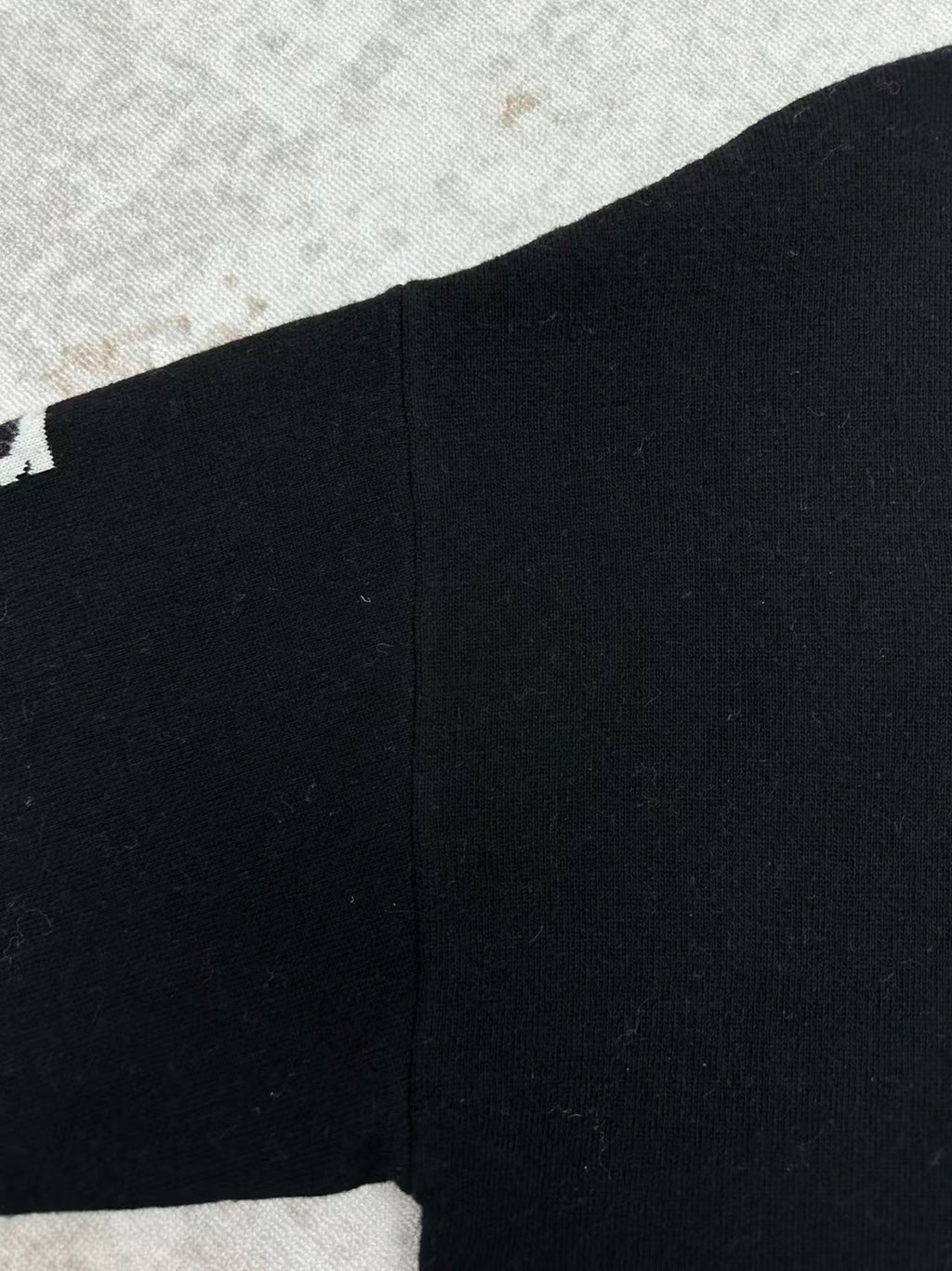 Embroidered jacquard sweater