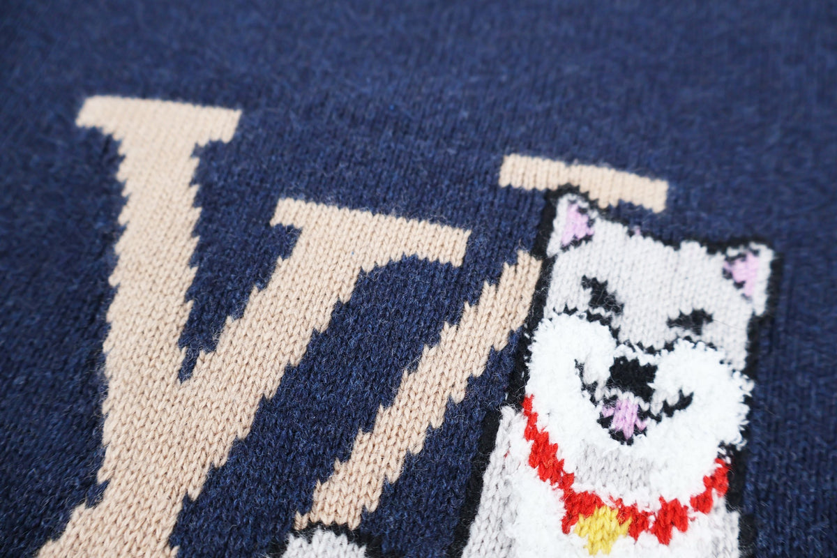 Embroidered Knitted Sweater