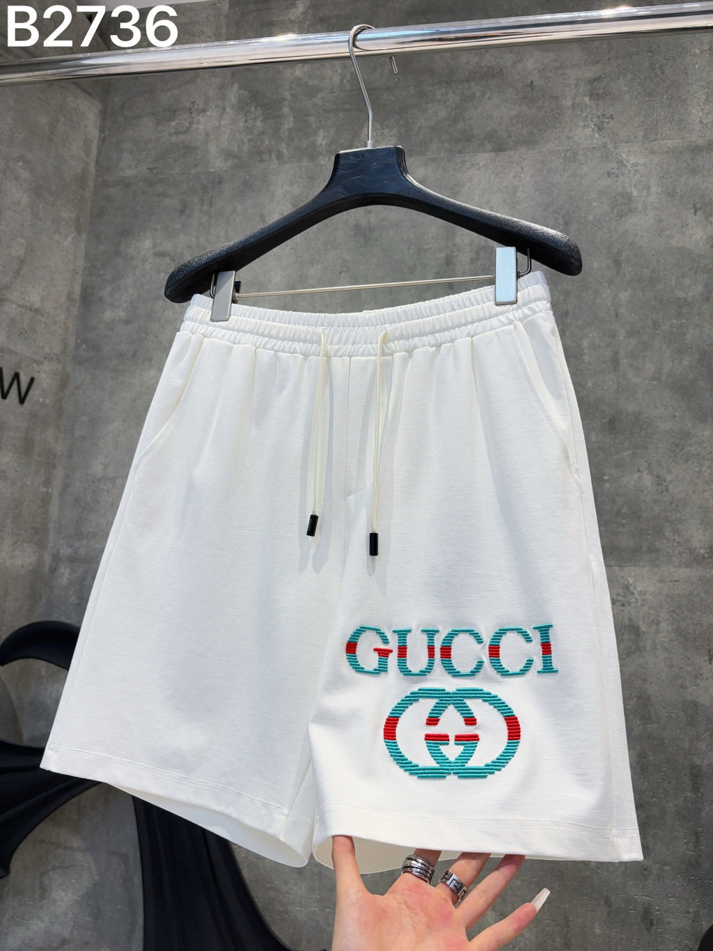 New Knitted Zhe Bian Shorts -5