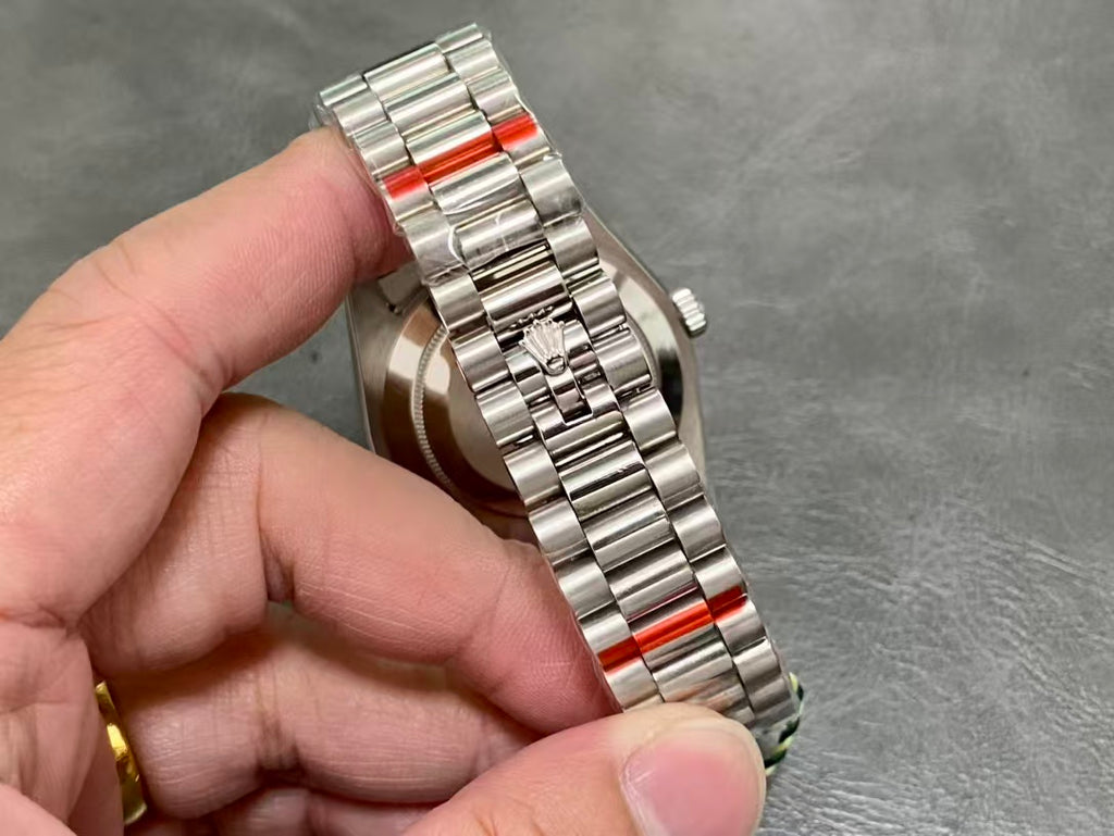 Blue - Silver 904L Steel - Automatic -40mm