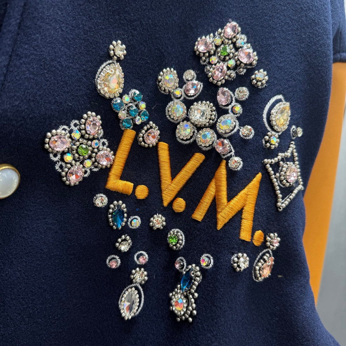 Decorative baseball jacket