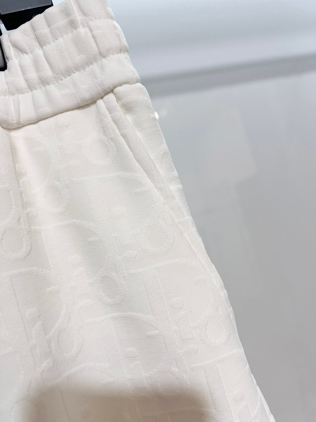 Full of floral letters, towel, jacquard casual shorts