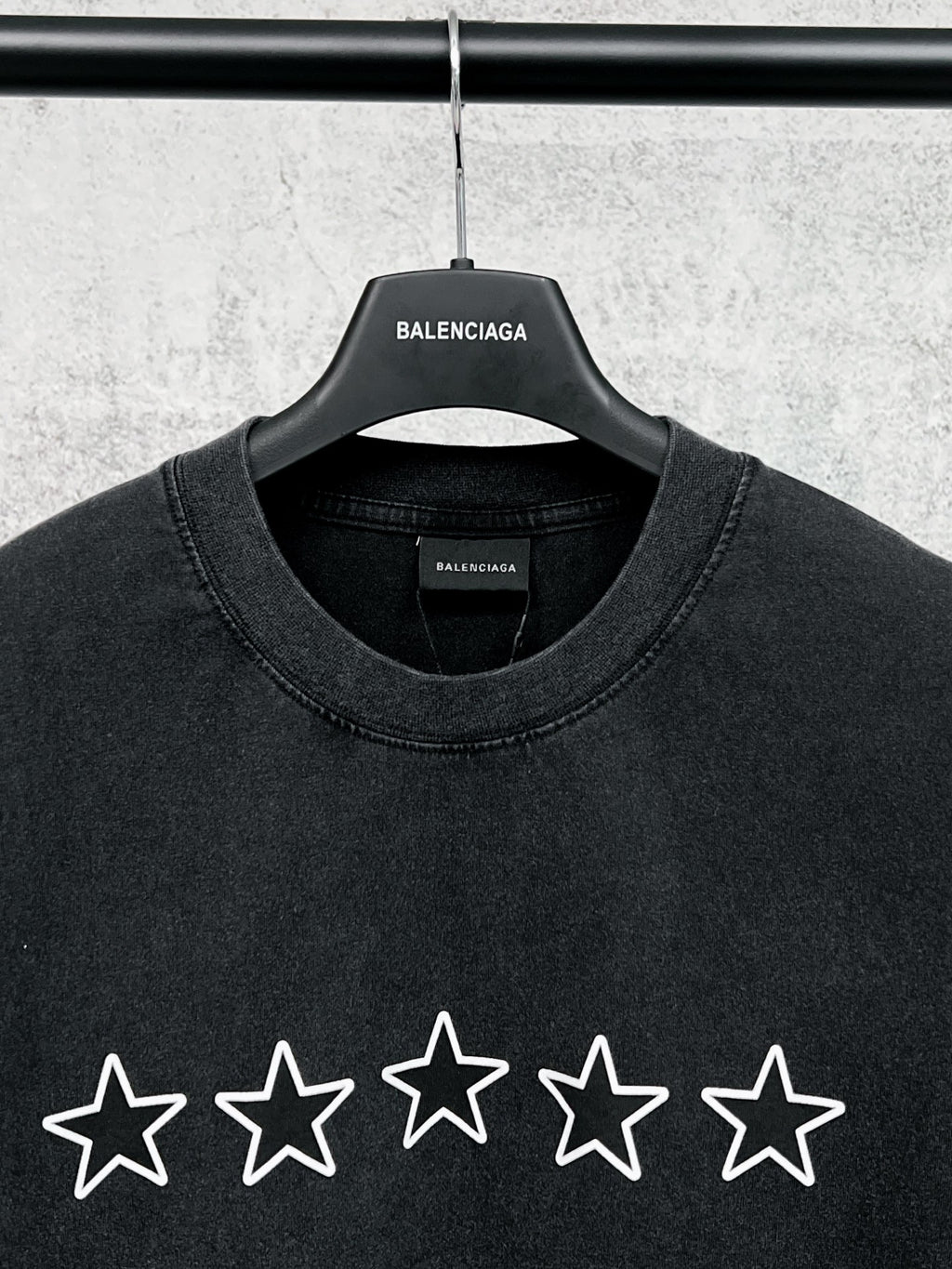 Latest Pattern Paper Tape Direct Spray Printed T-shirt