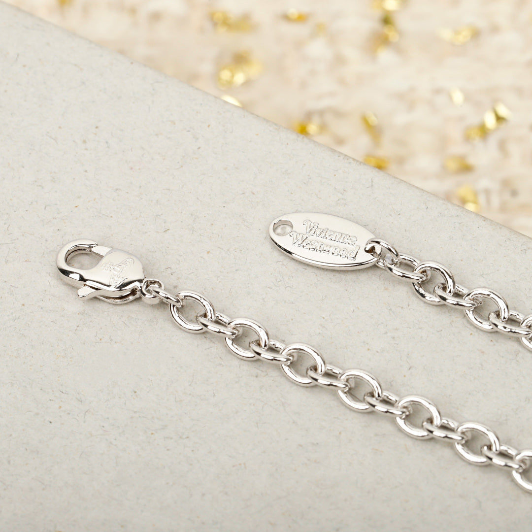 3D bow necklace