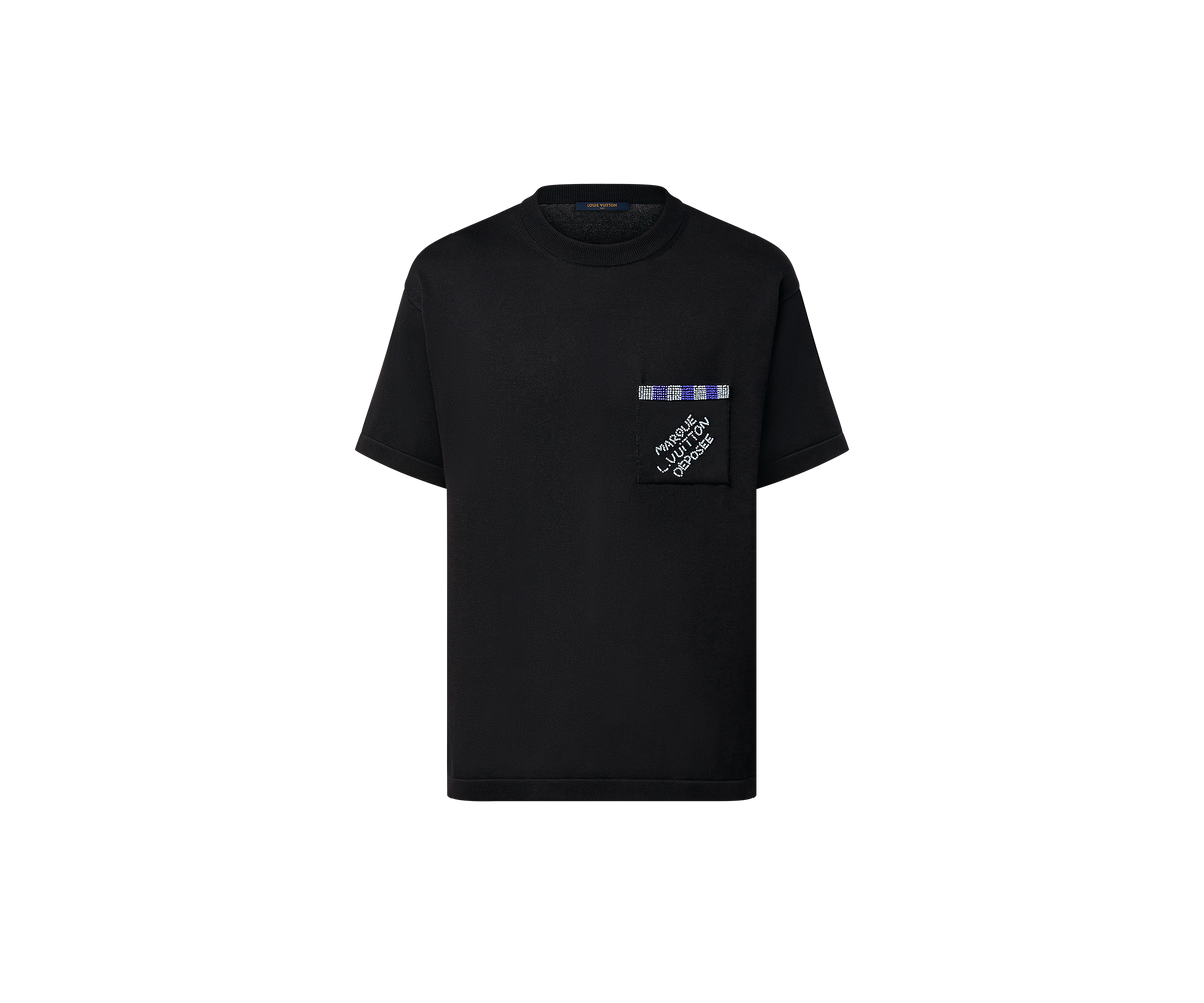 Embroidered Pockets T Shirt