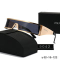 Unique One-Piece Square Sunglasses