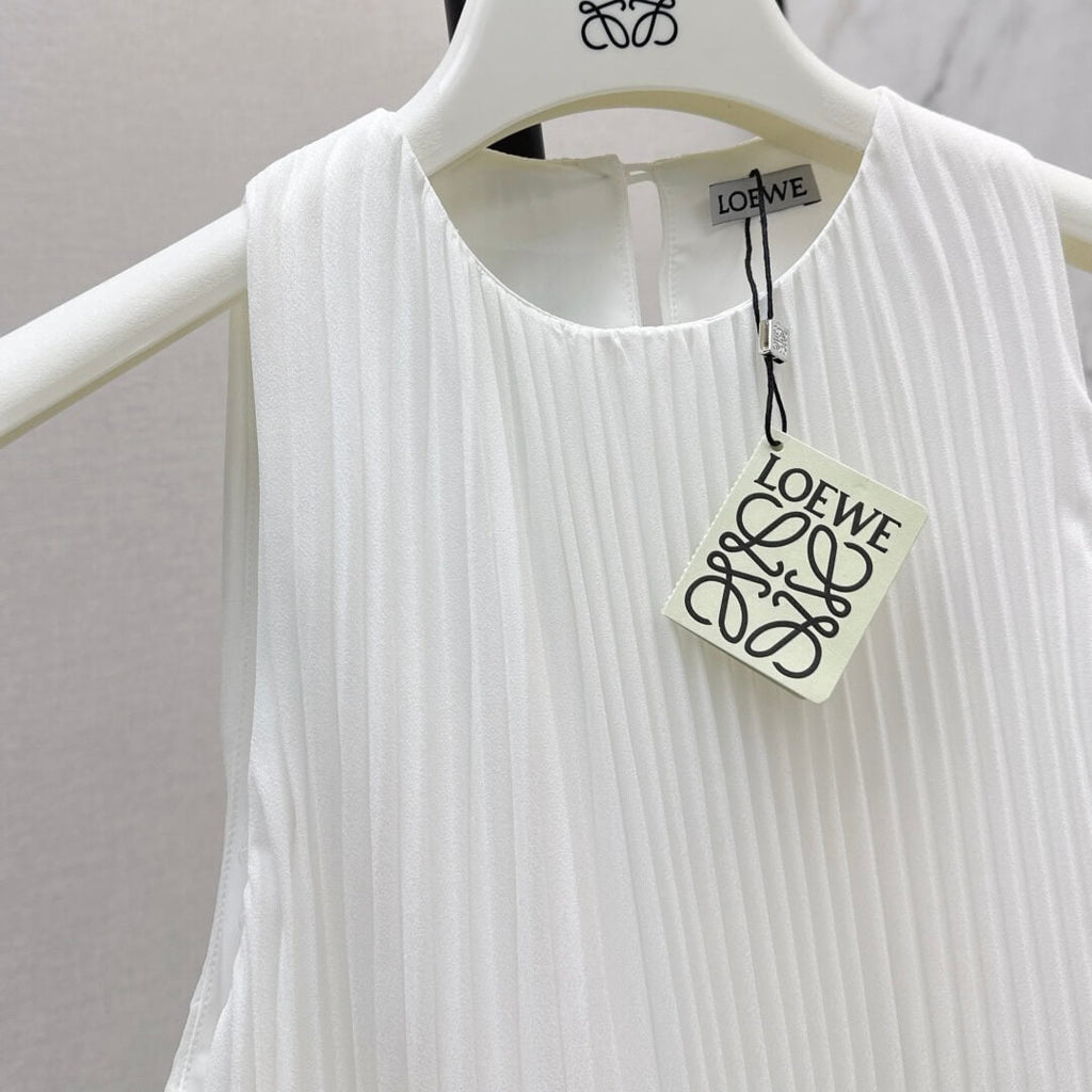 Clean-Flounce Shift Dress