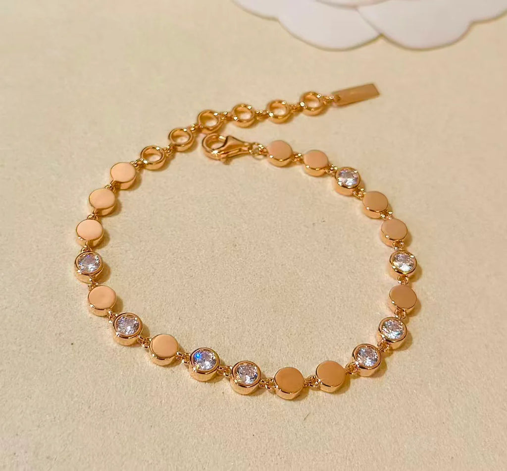 New round bead bracelet