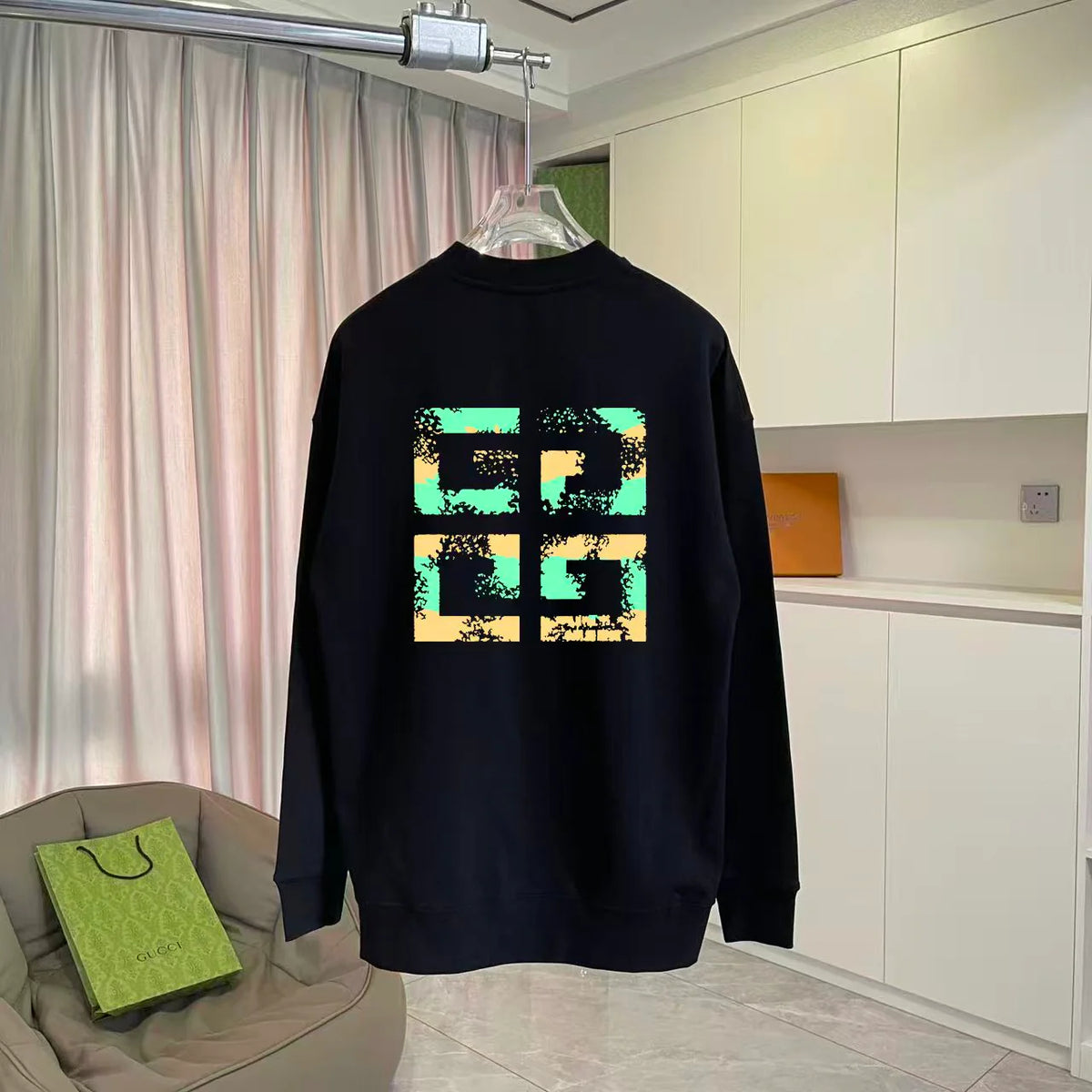 New printed hoodie