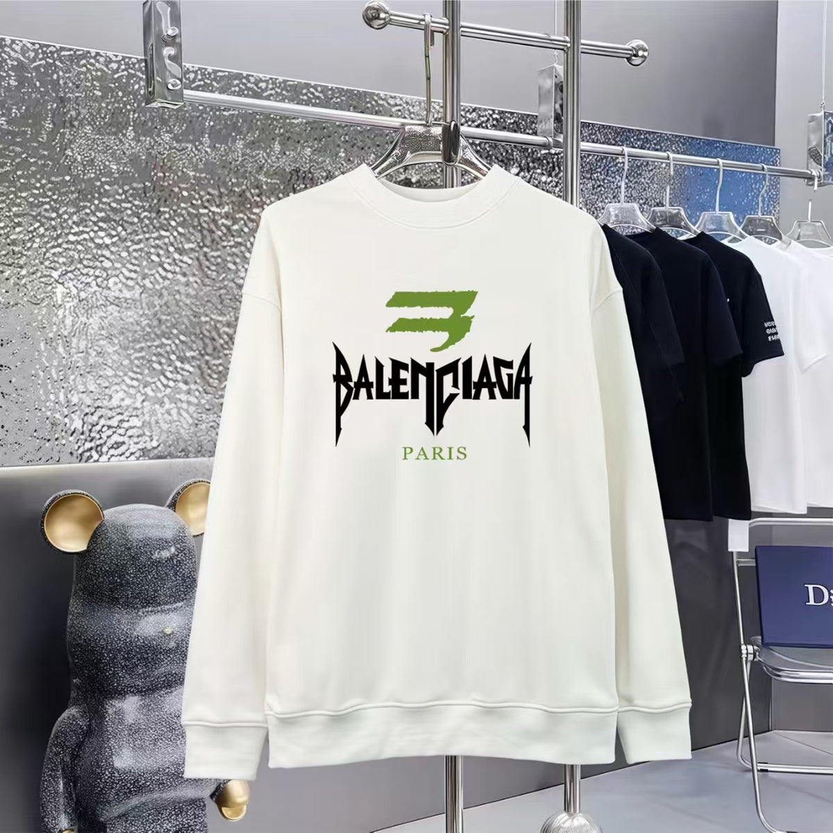 Letter printed hoodie