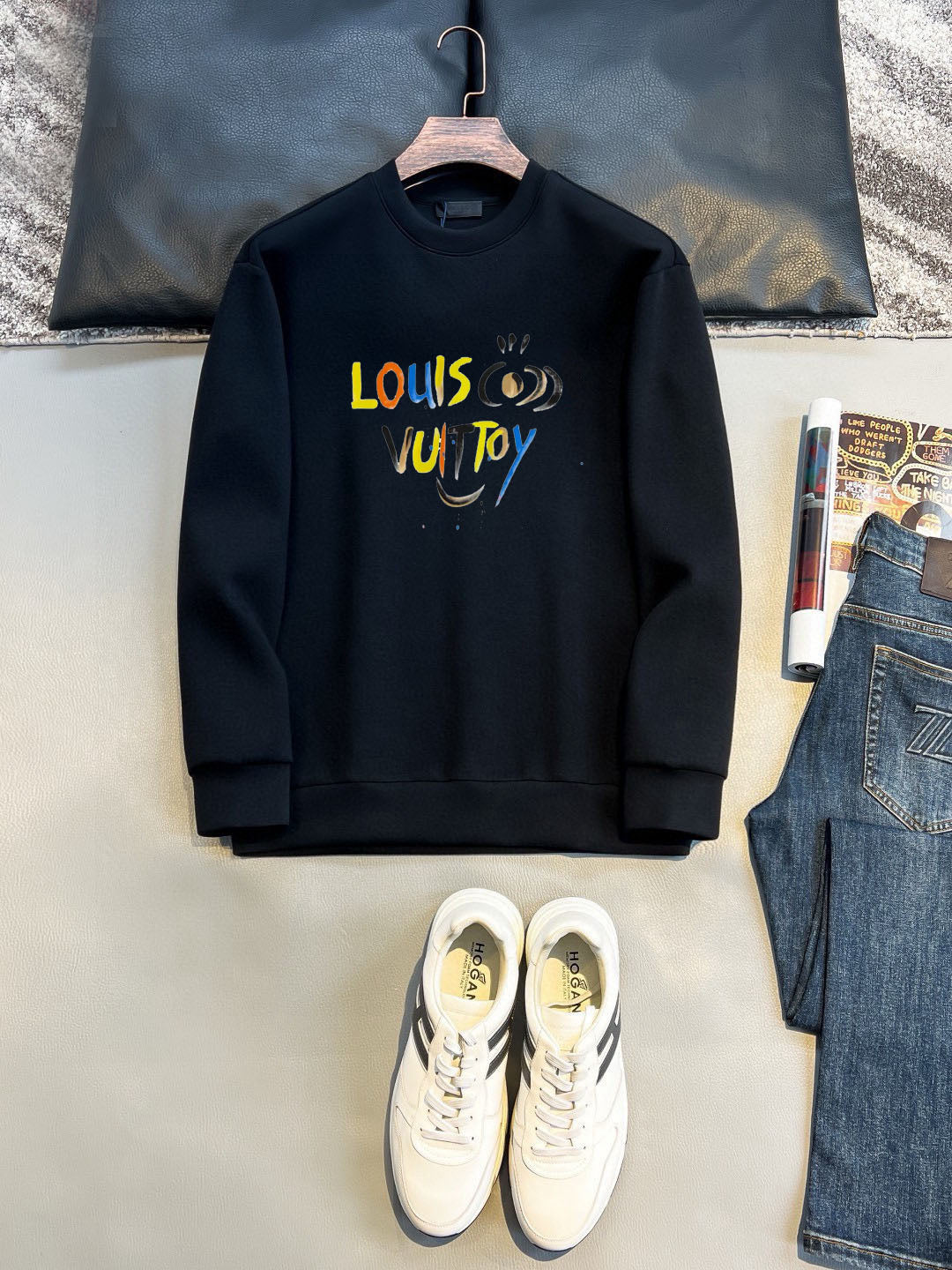 Early spring latest long sleeved round neck sweatshirt 16