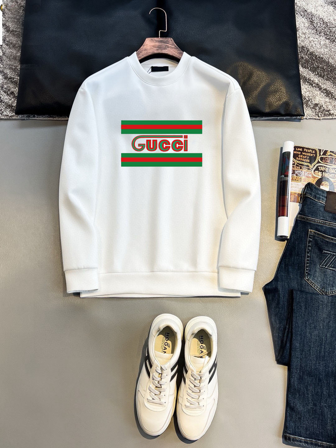 Early spring latest long sleeved round neck sweatshirt 15