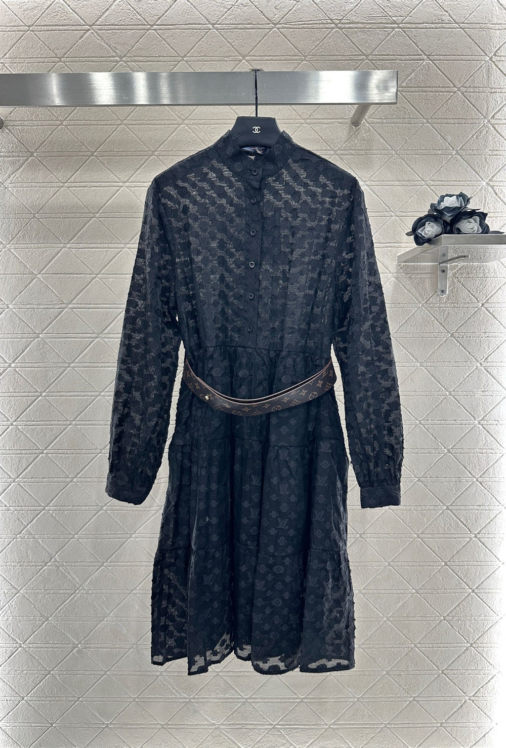 25fw Jacquard dress