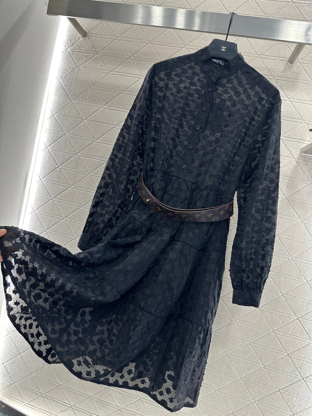 25fw Jacquard dress