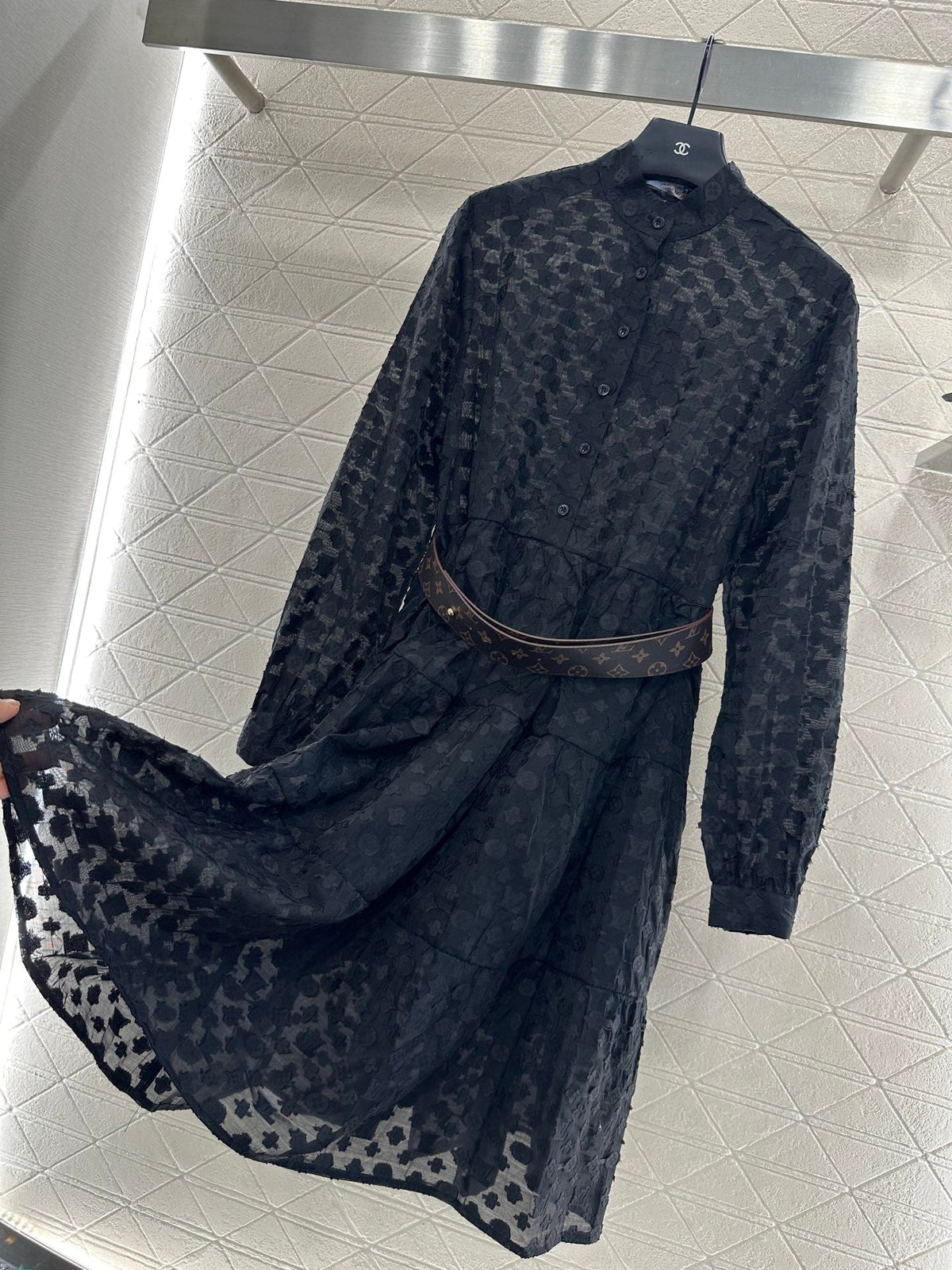 25fw Jacquard dress