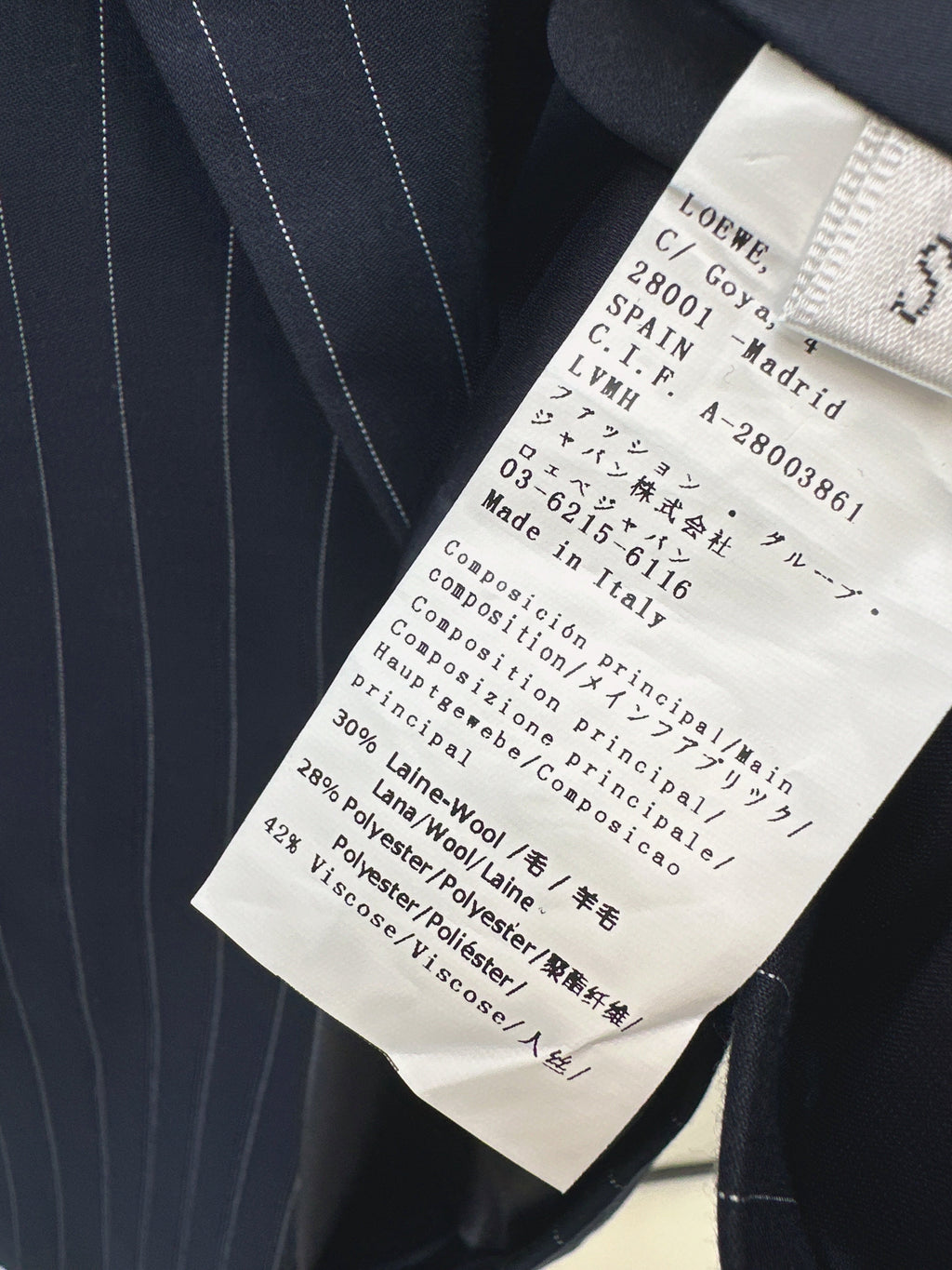 25fw Short suit jacket