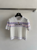 25fw Hollow knit top