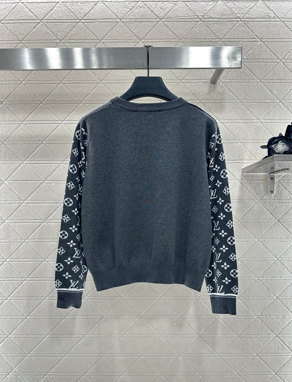 25fw Jacquard Chain Long Sleeve