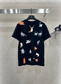 25fw Round neck print 𝑇𝑒𝑒